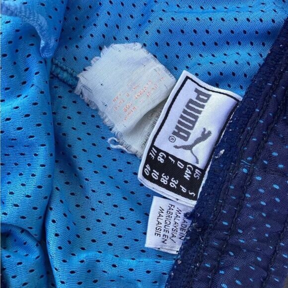 tropical y2k boho indie Puma Women's Navy and Blue Joggers-tracksuits small - Picture 4 of 5